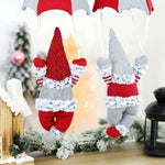 Parachute Gnome Christmas Ornament - Gray Hat Gnome Hanging | Our Phoenix Rise
