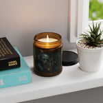 Skull Forest Illustration Candle