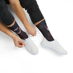 American Flag Sublimation Socks — Patriotic Eagle Graphic Crew Socks