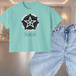 Personalized Cropped Star Tee - Vintage Dream Big Shirt | Custom Name Gift