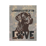 Labrador Retriever | Labsolutely in Love Garden Flag | House Banner