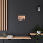 Sunset Mountain Landscape Matte Canvas