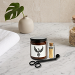Phoenix emblem candle jar | Candle