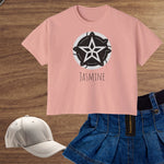 Personalized Cropped Star Tee - Vintage Dream Big Shirt | Custom Name Gift