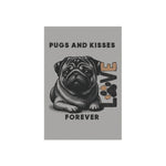 Pug Love Garden Banner, Outdoor Pet Decor - Iron Phoenix GHG