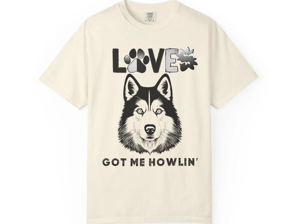 Husky Lover T-shirt - Cozy & Stylish Unisex Tee, Pet Lover Gift - Iron Phoenix GHG