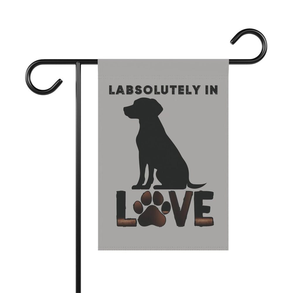 Labrador Retriever Garden Banner - Adorable Dog Design Outdoor Decor