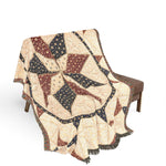Patchwork Star Woven Blanket