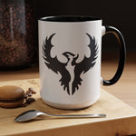 Phoenix Emblem Coffee Mug — Black Accent 11/15oz