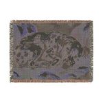 Dalmatian Dog Woven Blanket — Cozy Pet Portrait Throw for Dog Lovers