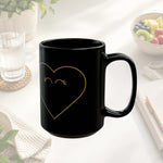 Smiling Heart Coffee Mug - Sweet Everyday Reminder | Mom Gift