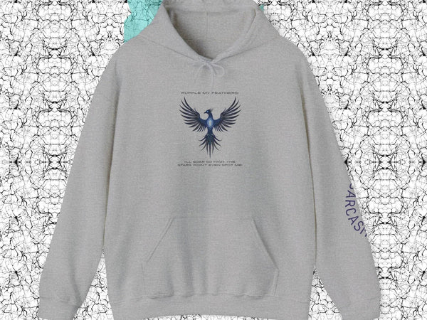 Iron phoenix GHG attitude Hoodie - Unisex Heavy Blend™ - Iron Phoenix GHG