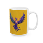 Pixel Art Phoenix Mug (11oz & 15oz) Detailed View 3 | Our Phoenix Rise