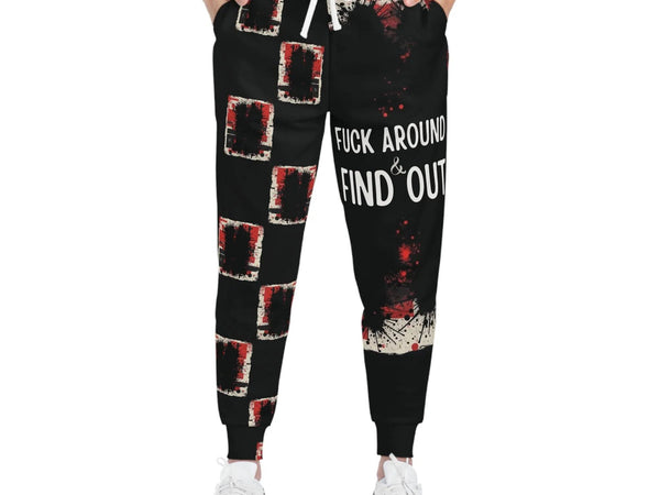 Bold PvP Anger Gamer Joggers Edgy- Iron Phoenix GHG - Iron Phoenix GHG