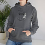 White Maltese Dog Lover Hoodie - White with Fall Leaves | Our Phoenix Rise