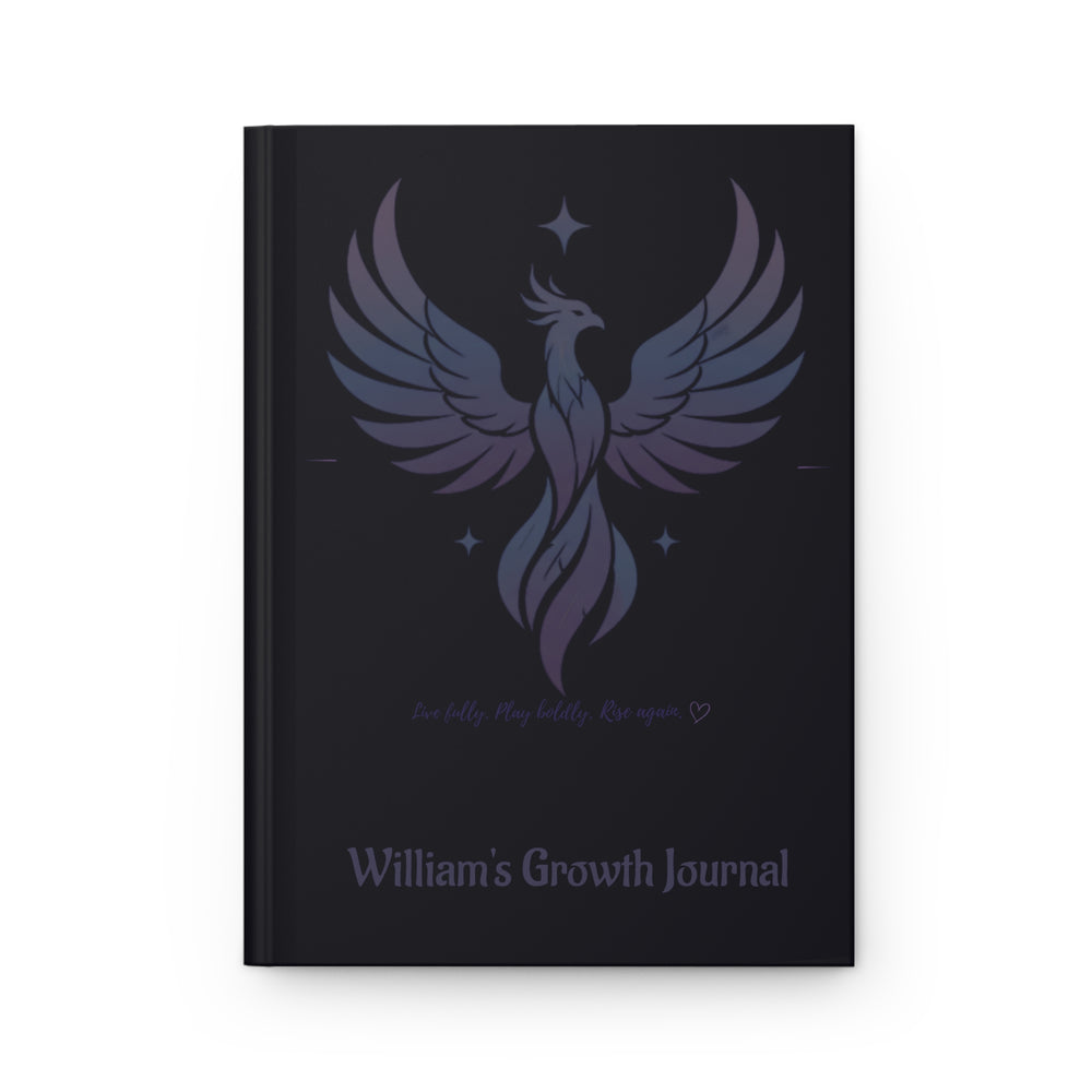 Phoenix Growth Journal — Personalized Hardcover Notebook