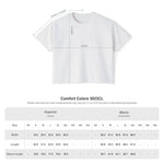 Women's Boxy Tee — Personalized Star Logo 'Jasmine' Crop Tee with 'Dream Big' Back