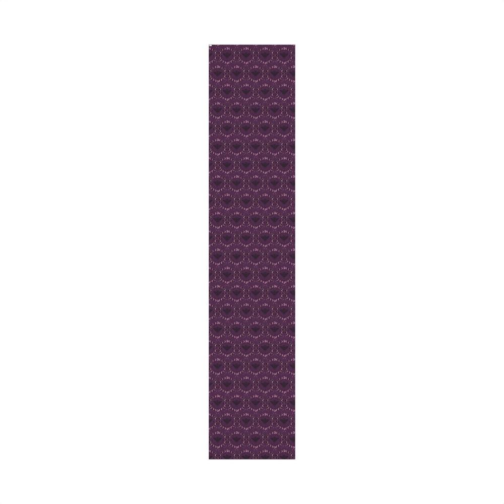 Moon Phase Pattern Gift Wrap Paper | Purple Lunar Wrapping Paper