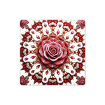 Elegant Rose Acrylic Wall Art Panels - Beautiful Home Decor - Iron Phoenix GHG