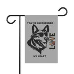 Cute Dog Love Garden Banner, Pet Lover Decor, Outdoor Flag, Heartwarming Home Decoration, Gift for Dog Owners - Iron Phoenix GHG