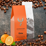 Citrus Drift Medium Roast Whole Bean Coffee - Bag Standing on Counter | Our Phoenix Rise