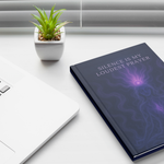 Mindful Intentions Hardcover Journal – 5.75” x 8” Lined Meditation & Wellness Notebook