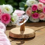 Digital Age Geometric Zirconia Ring | 18K Gold Plated (Adjustable)