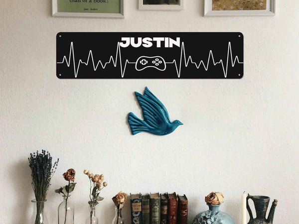 Made in the USA -16x4In Printed Aluminum Sheet Metal Sign (Free Shipping and Shipped in US)