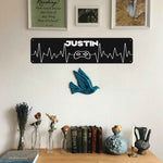 Made in the USA -16x4In Printed Aluminum Sheet Metal Sign (Free Shipping and Shipped in US)