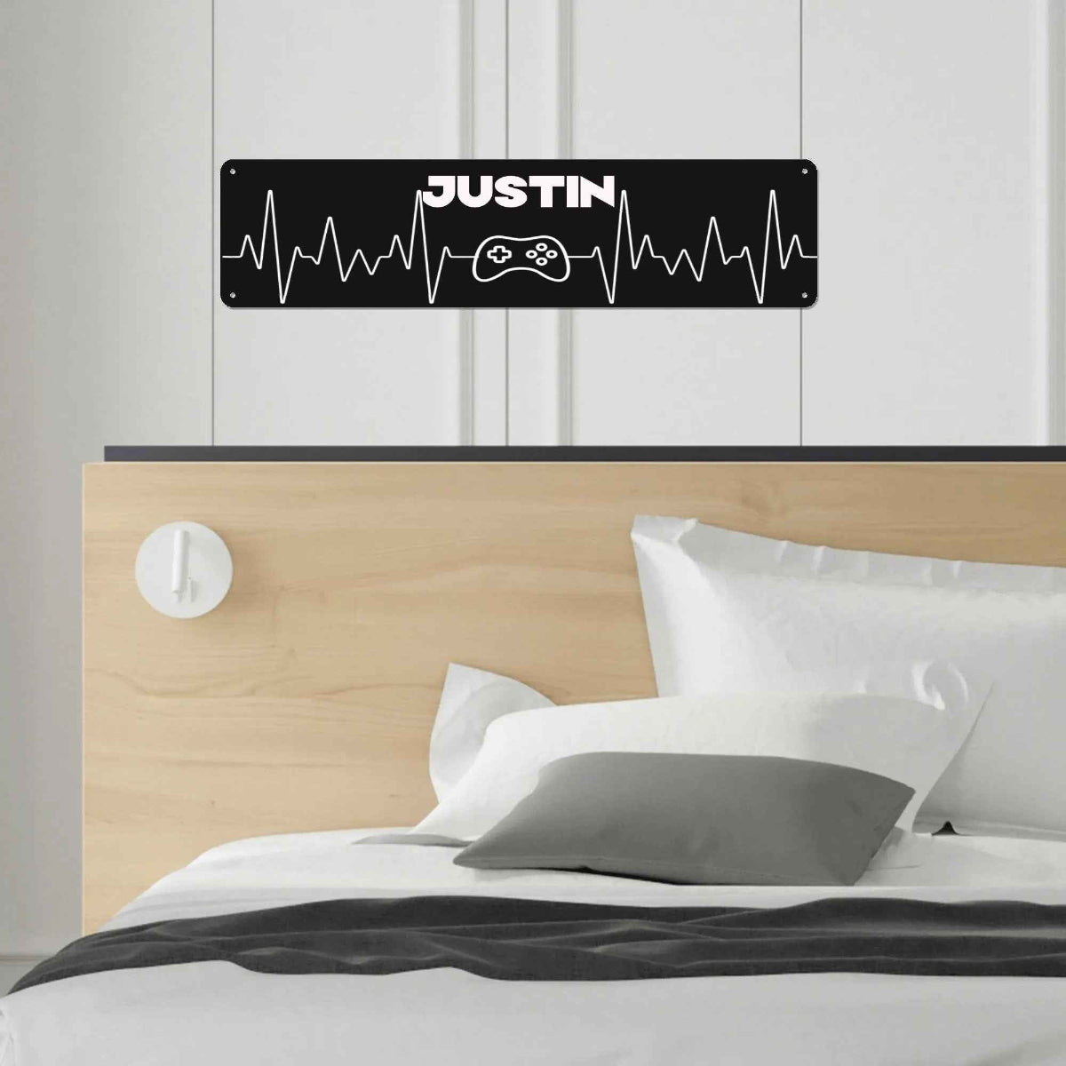 Made in the USA -16x4In Printed Aluminum Sheet Metal Sign (Free Shipping and Shipped in US)