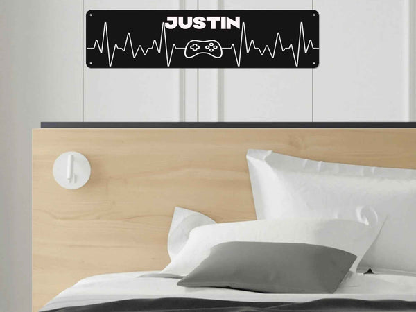 Made in the USA -16x4In Printed Aluminum Sheet Metal Sign (Free Shipping and Shipped in US)