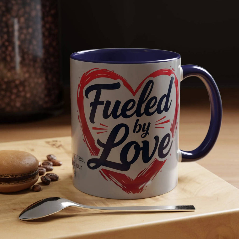 Fueled by Love Mug - Romantic Coffee Mug, Perfect Gift for Couples