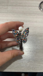 Butterfly Hair Tie - Colorful Gemstone Design | Our Phoenix Rise