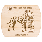 Dalmation Decorative Cutting Board - Maple wood main view | Our Phoenix Rise
