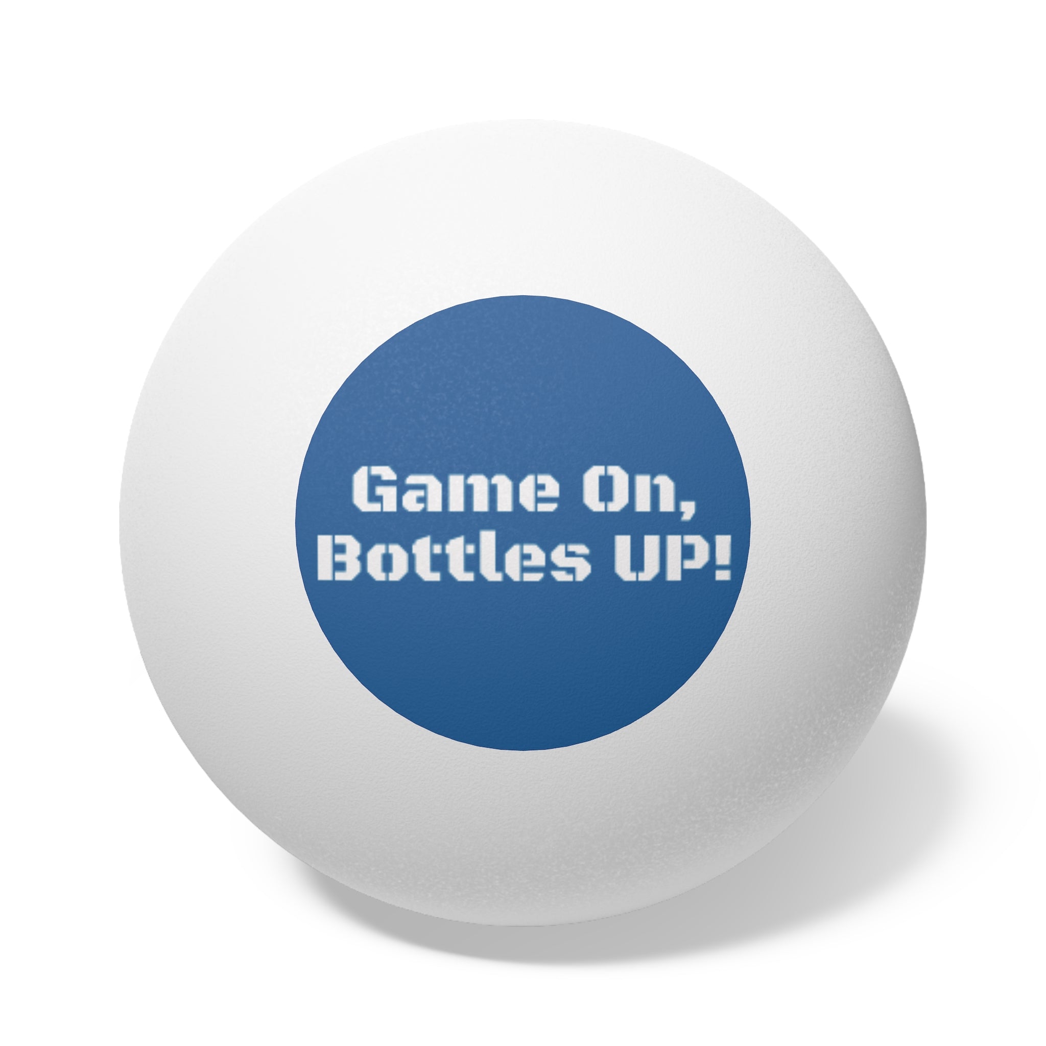 Game On Bottles Up Beer Pong Balls Set