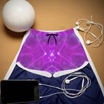 "Purple Gem" Kaleidoscope Athletic Shorts| Iron Phoenix GHG - Iron Phoenix GHG