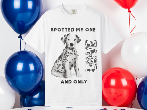 Dalmatian T-shirt - Iconic Eco-Friendly Comfort Tee - Iron Phoenix GHG