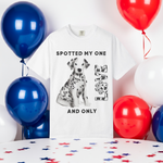 Dalmatian T-shirt - Iconic Eco-Friendly Comfort Tee - Iron Phoenix GHG