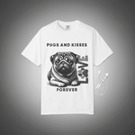 Cute Pug T-shirt - Cute Love Eco-Friendly Comfort Tee