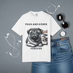 Cute Pug T-shirt - Cute Love Eco-Friendly Comfort Tee