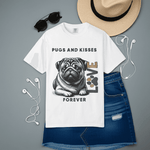 Cute Pug T-shirt - Cute Love Eco-Friendly Comfort Tee