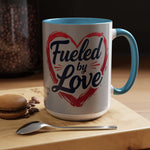 Fueled by Love Mug - Romantic Coffee Mug, Perfect Gift for Couples - Iron Phoenix GHG