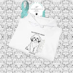 Maltese Heart Hoodie, Cozy Pet Lovers Sweatshirt, Dog Mom Gift, Animal Hoodie, Cute Maltese Sweatshirt, Forever Loved Apparel - Iron Phoenix GHG