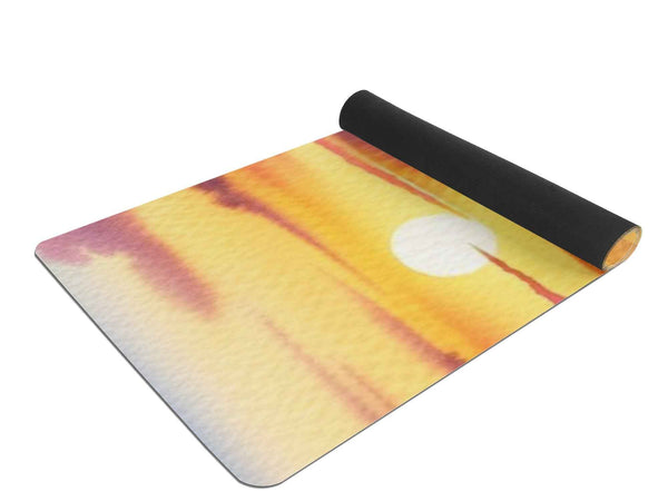 Nature inspired Customized Yoga Mat  4mm Rubber Yoga Mat