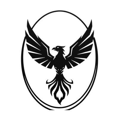 Phoenix_Rising_Wall_art_Black_Transparent_Mockup.png