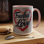 Fueled by Love Mug - Romantic Coffee Mug, Perfect Gift for Couples - Iron Phoenix GHG