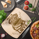 Pug Dog Decorative Cutting Board - Maple wood lifestyle kitchen | Our Phoenix Rise