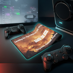 Apocalypse Gaming Mat | Personalized XL Survival Desk Pad - Iron Phoenix GHG