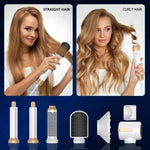 7-in-1 Professional Hair Dryer Brush - Volumizing, Curling, Styling
