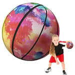 Vibrant Indoor Silent Basketball - Child playing with colorful foam ball | Our Phoenix Rise